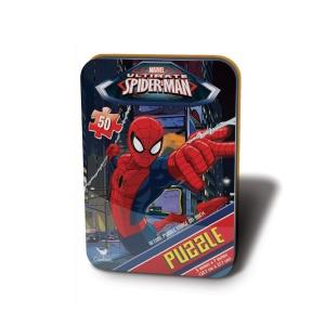 China Spiderman Mini Puzzle Tin for 50 Pieces wholesale