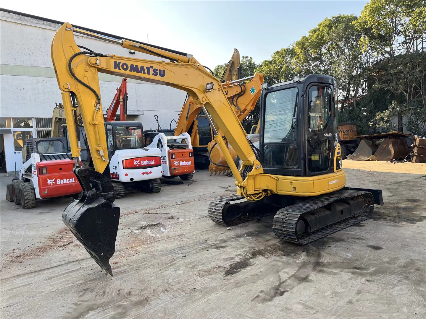 Second Hand Komatsu PC50 Excavator with Good Performance and 5000 KG Machine Weight