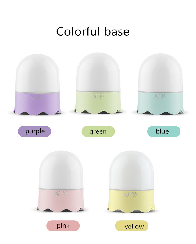5W Rated Power Aroma Diffuser Humidifier DC5V 117 * 153mm Air Purifier With Colorful Lights