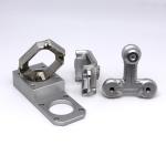 Micromachcining CNC Turning Parts Steel Tube Clamps Aluminum / Stainless Steel