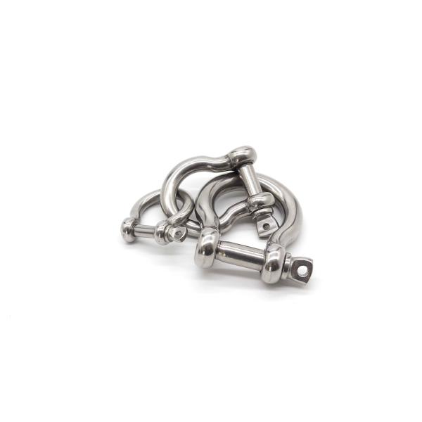 Rust Proof Screw Pin Shackle Various Sizes Lifting Hardware Perfect for Industrial Marine and Construction Applications