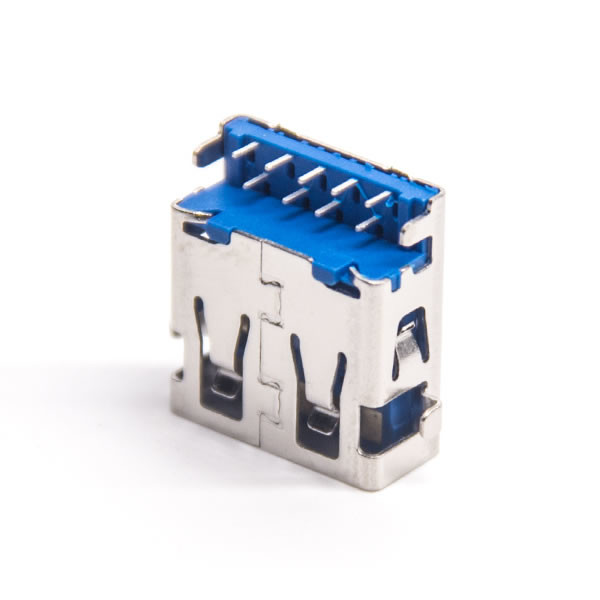 USB3.0 A Type, Receptacle, Through Hole Type, Reflow Soldering, Offset,H=2.11, HULYN