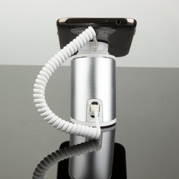 COMER Retail Shop counter Display Magnetic Mobile Phone Holder With Alarm And