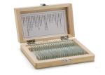25 Kinds Glass Medical Prepared Microscope Slides Sets for Biology Fungi