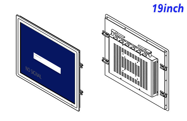 19-Inch Reliable Display for Access Control Systems and Industrial Use