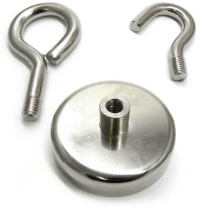 China Composite Rare Earth Magnet D25 D20 D32 D36 Magnetic Hook for Industrial Applications wholesale