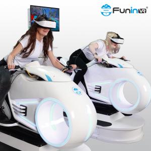 China Virtual Reality Driving Simulator 9D VR Racing Game Machine VR Motorcycle Driving Simulator wholesale