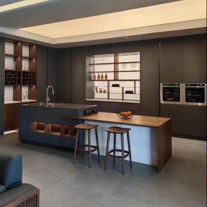 China High Quality Custom Kitchen Designs Glossy Kitchen Cabinets For Home Furniture Kitchen Cabinets Direct Manufacturer wholesale