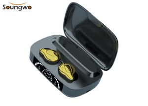 China FCC IPX7 Wireless Bluetooth Earbuds HiFi Stereo Sound 3.7V 2000mAh wholesale