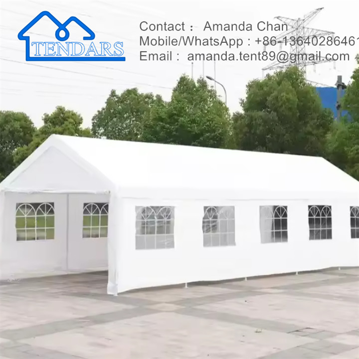 White Outdoor Marquee Party Wedding Tent Party Tent With Sidewalls For Sale