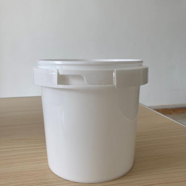 Silk Screen Printed 2 Gallon Plastic Bucket for Mineral Containers Custom Design