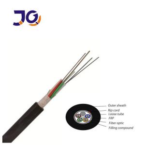 China GYFTY Outdoor Duct Laying Fiber Optic Cable Single Mode 24 48 Core HDPE Jacket wholesale