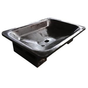 China Aluminium Dross Slag Pan Warehouse Skim Pan Slag Pan wholesale
