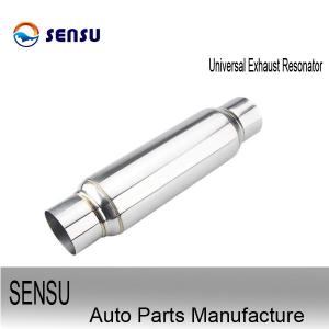 China 12 Inches Long Exhaust Muffler Resonator 2.5 Inch Exhaust Resonator IATF16949 wholesale