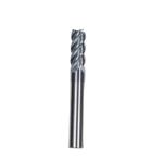 HRC60 AITiN Coated Carbide End Mill For Steel, Hard Steel, Iron Carbide Corner