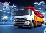 16m3 Cement Pump Truck 8850 × 2380 × 3500mm 180w 1700 / 3400mm Wheelbase