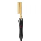 Curler Copper Electric Fast Heating 500 Degrees Hot Straightening Comb - Compact