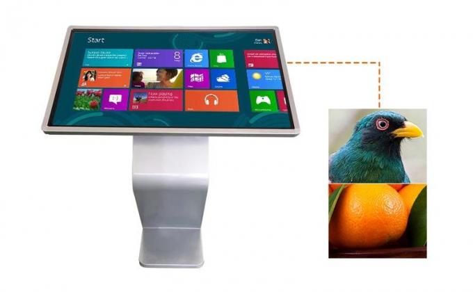 Self Service 1920*1080 43 Inch Freestanding LCD Signage 0