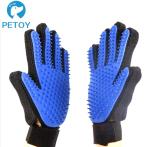 Comforta True Touch Pet Grooming Glove TPE Material Customized Logo
