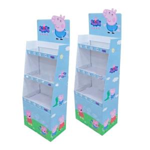 China Toy Packaging Custom Cardboard Display Boxes Beautiful Corner Design wholesale