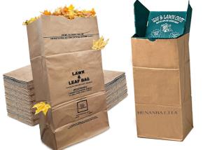 China Paper Lawn And Refuse Multiwall Kraft Lawn Bags wholesale