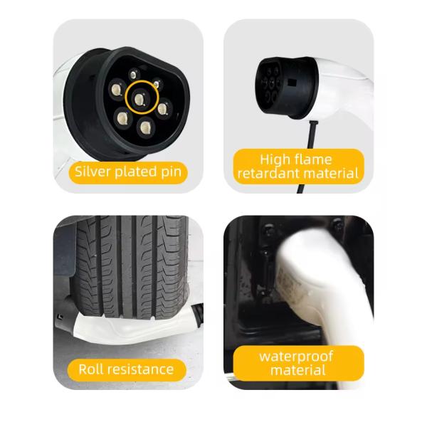 Type2 16A EV Charging 5m Connect Line 3.5kW EV Single Gun for 220V AC Input Voltage