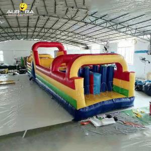 China Children Inflatable Obstacle Course Outdoor Inflatable Game Obstacle Course wholesale