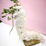 Animated Animatronic Insect Large Size Silkworm Model For Wetland Park