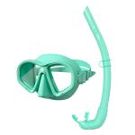 Silicone Frame Adult Diving Mask Suitable for Adults Tempered Glass Lens