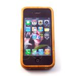 Earth Friendly Wooden Hard Case Cell Phone Faceplate Covers For IPhone 4