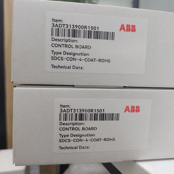 SDCS-CON-4 3ADT313900R1501 ABB Module Control Board DC Drive Systems providing precise motor control