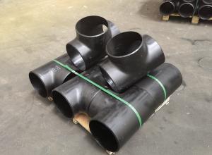 China Butt Weld Fittings Sch20 Carbon Steel Pipe Tee ANSI ASME GOST JIS DIN EN wholesale