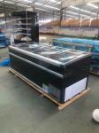 630L Supermarket Island Freezer 21 Cu Ft Direct Cooling