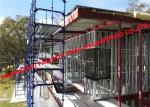 Heavy Structural Steelworks Light Gauged Steel Framing Combination for Multi