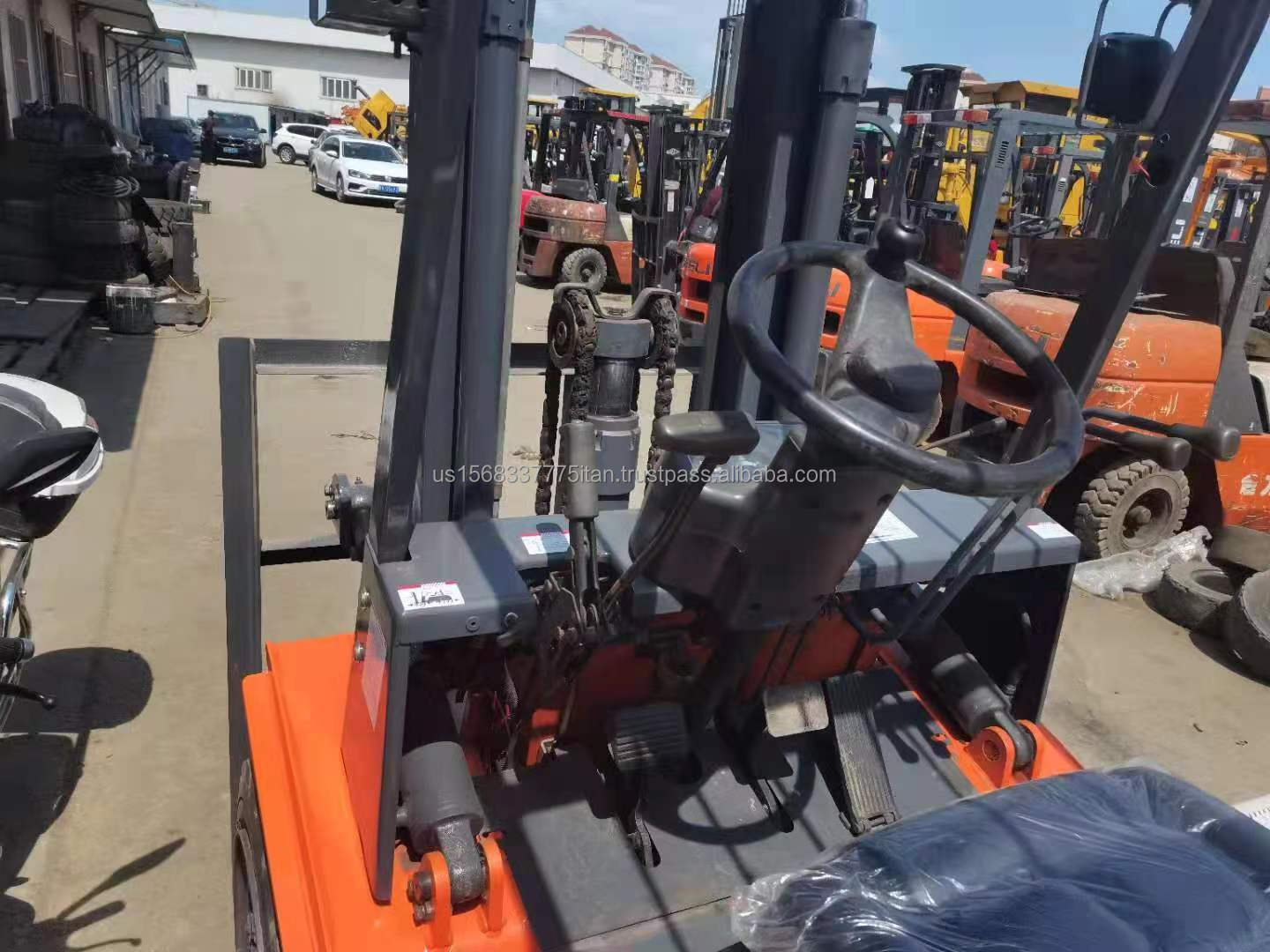 Year 2012 Heli Diesel Forklift with Best and 2m Fork Length in Free Shipping