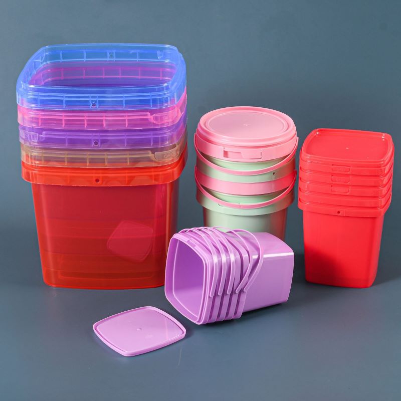 Customize Tamper Proof PP HDPE Plastic Bucket 5 Gallon 6 Gallon Plastic Pail with Lid