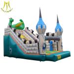 Hansel stock amusement park equipment kids soft play area inflatable bouncer