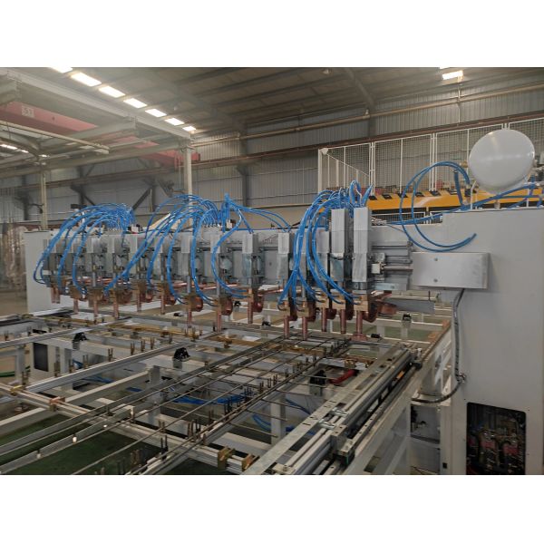 17-Head Automatic Wire Mesh Welding Machine for Fence Panel Production Line