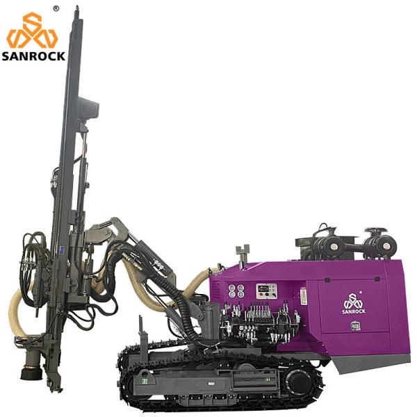 Mining Blast hole Drill Rigs Hydraulic DTH Drilling Equipment Top Hammer Drilling Rig