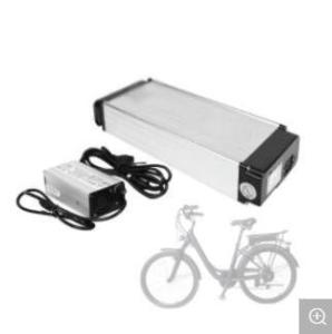 China 14.5Ah 36V Lithium Battery For Electric Bikes Silver Rear Rack Rechargeable wholesale