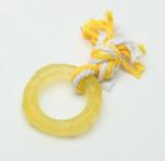 Eco - Friendly Cute TPR Dog Toy For Bulldogs Heart Star Round Shape