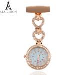 Nurse Watches Clip-on Fob Japan Movt Brooch Hanging Watches for Nurse Men Women