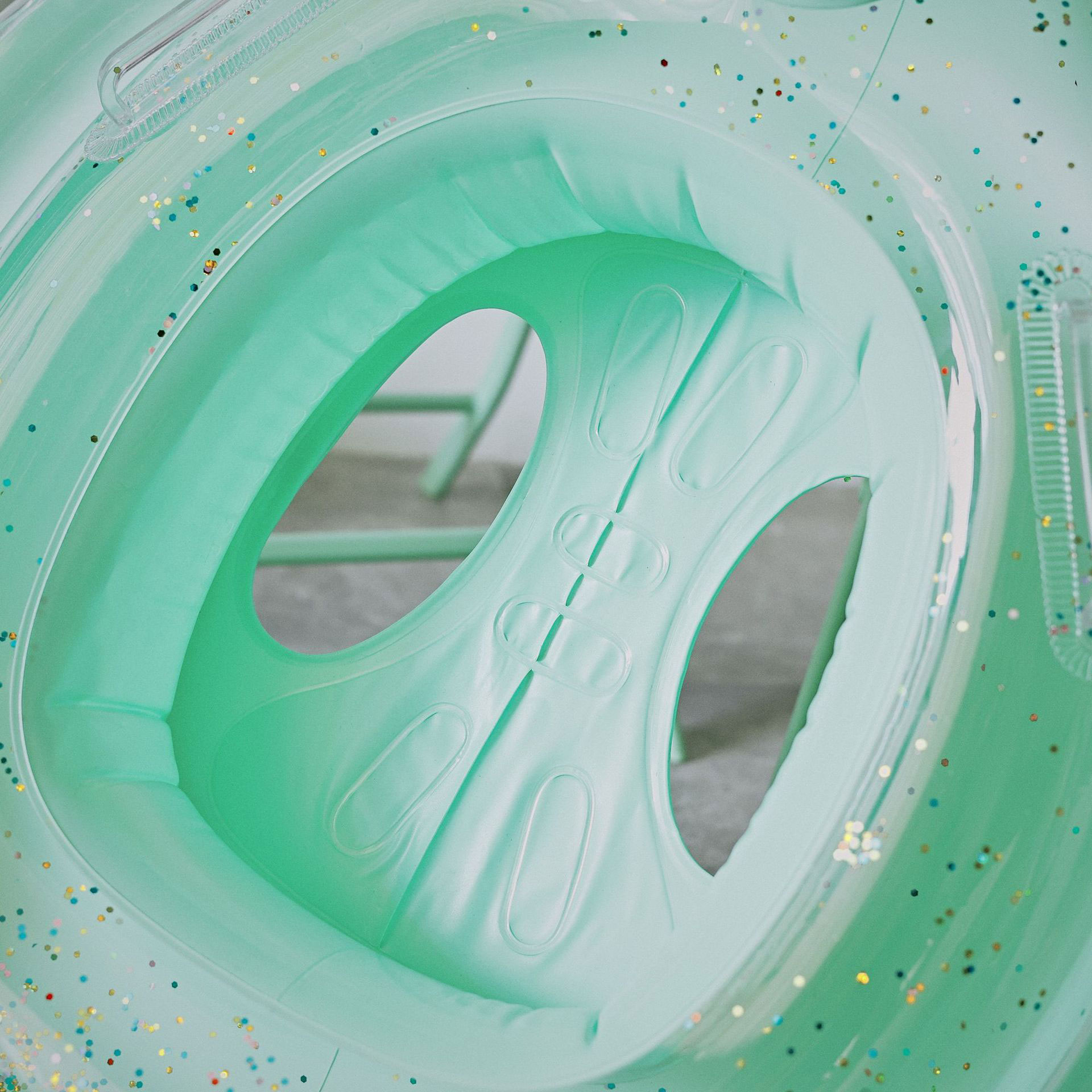 Swim Ring Inflatable Pool Floats Tube Rings Tubes Toys Bundle for Beach Swimming Party