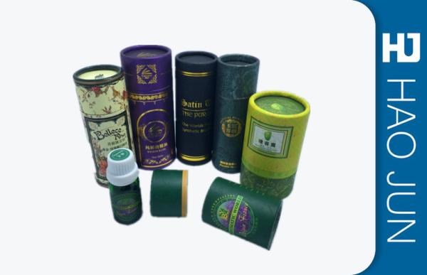 100% Recycled Cardboard Cylinder Tubes For Gift Package , Glossy / Varnishing