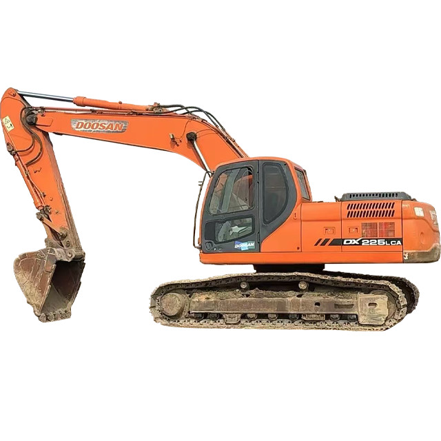 Reliable Doosan DX225 Used Excavator Durable and High Performance  Medium Excavator