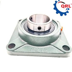 China UCF 212 Square Flanged Ball Bearing Unit With Set Screw Locking wholesale
