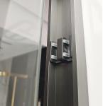 Stainless Steel Shower Door Bathroom Sliding Shower Enclosure Room with Roller
