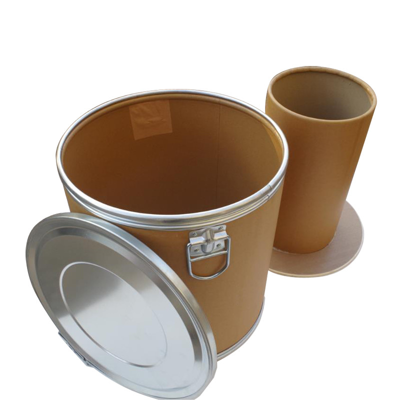 280g Kraft Paper Core Welding Wire Drum Custom Fiber Drum With Lid