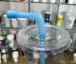 Leak Proof Plastic Round Snap On Cup Lids