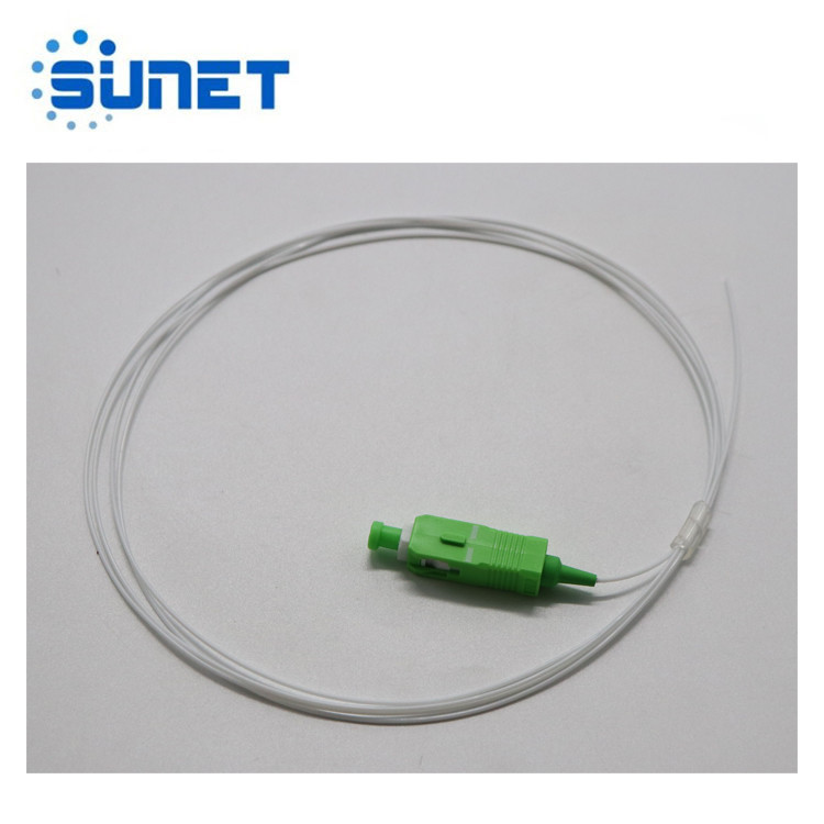 SC APC UPC Sm 9/125 G652d G657A PVC LSZH Fiber Optic Pigtail 1m 1.5m 0.9mm